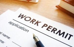work renewal permit paper
